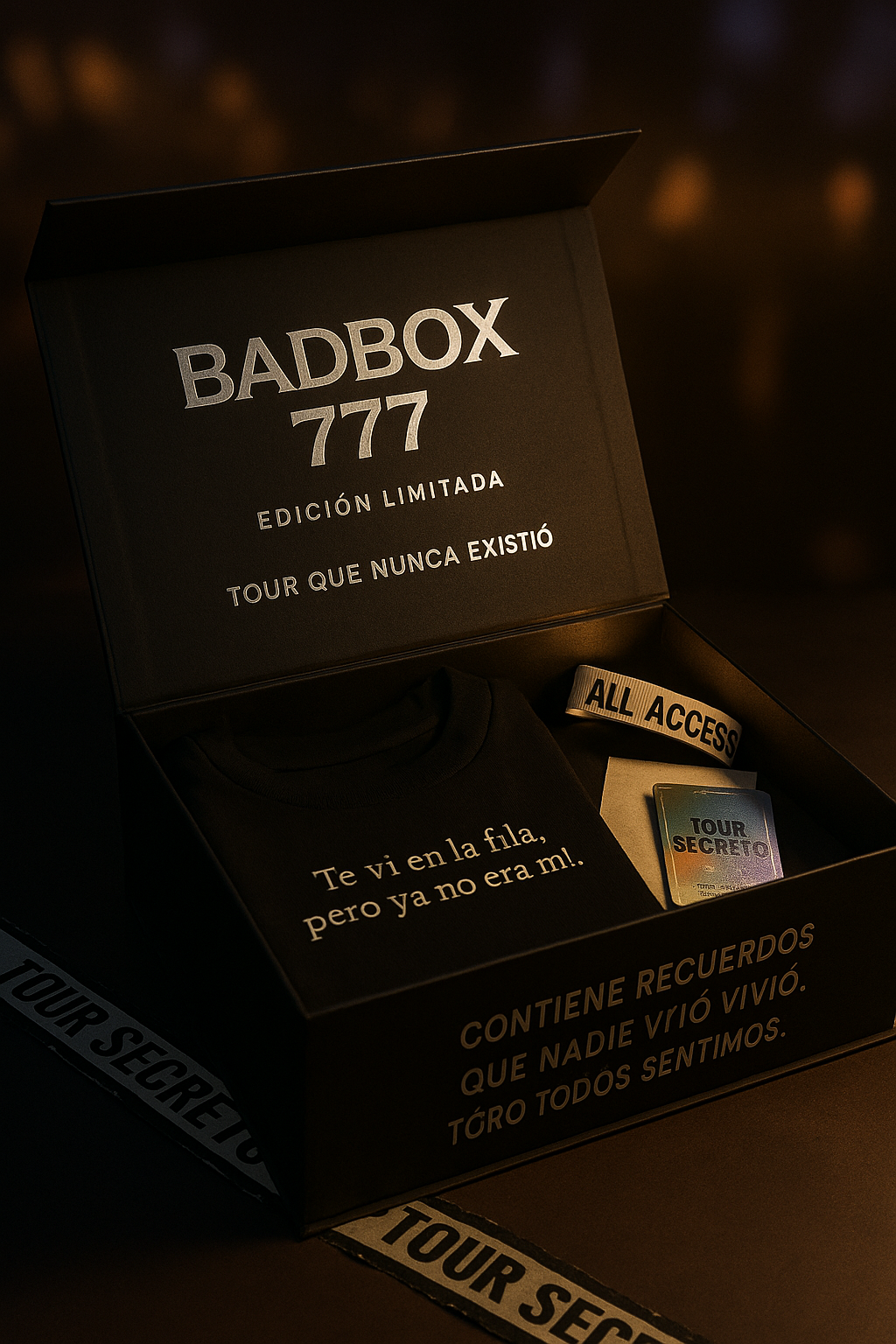 BADBOX 777 – Tour Secreto (Edición Limitada)